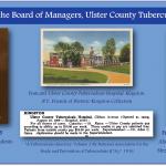 Presidents of the Board of Managers, Ulster County Tuberculosis Hospital